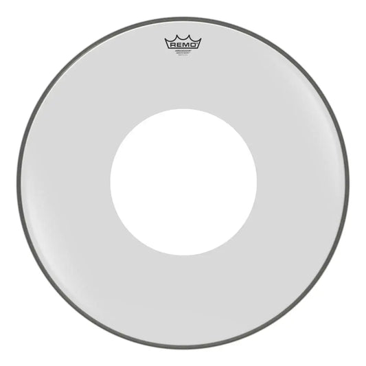 Remo Ambassador Smooth White Bass Drumhead 20" w/10" Center Hole - Drum Center Of Portsmouth