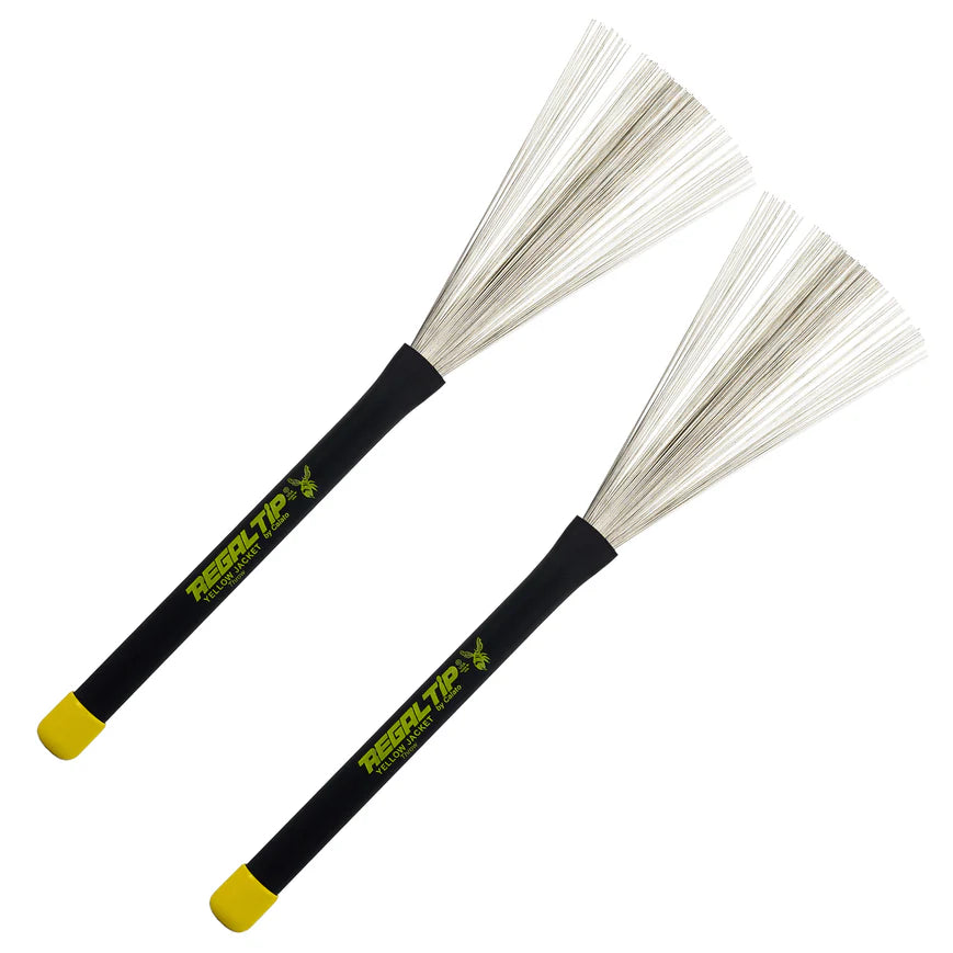 Regal Tip 505-YJ Yellow Jacket Fixed Brushes - Drum Center Of Portsmouth