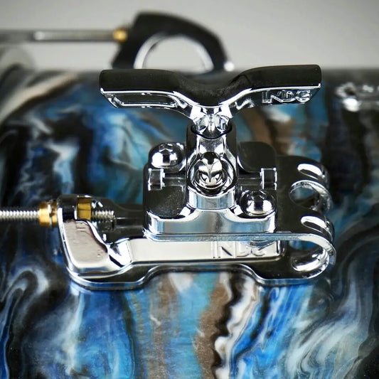 INDe Drum Labs BR3 No-Drill Tom/Accessory Mount Bracket Chrome - Drum Center Of Portsmouth