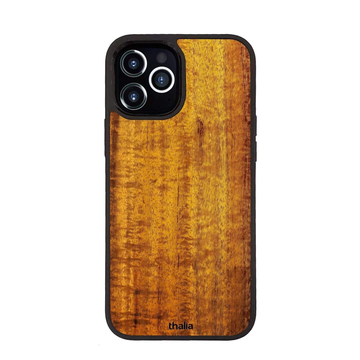 Thalia Just Wood Exotic Case for iPhone 15 Pro Max | Koa