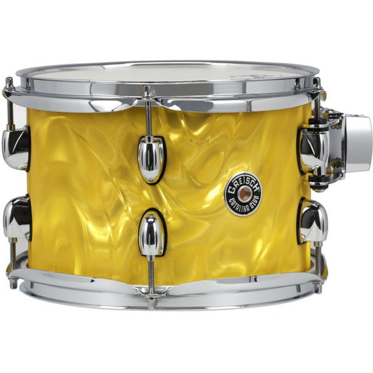 Gretsch Catalina Club CC2 Tom 10x7 Yellow Satin Flame - Drum Center Of Portsmouth