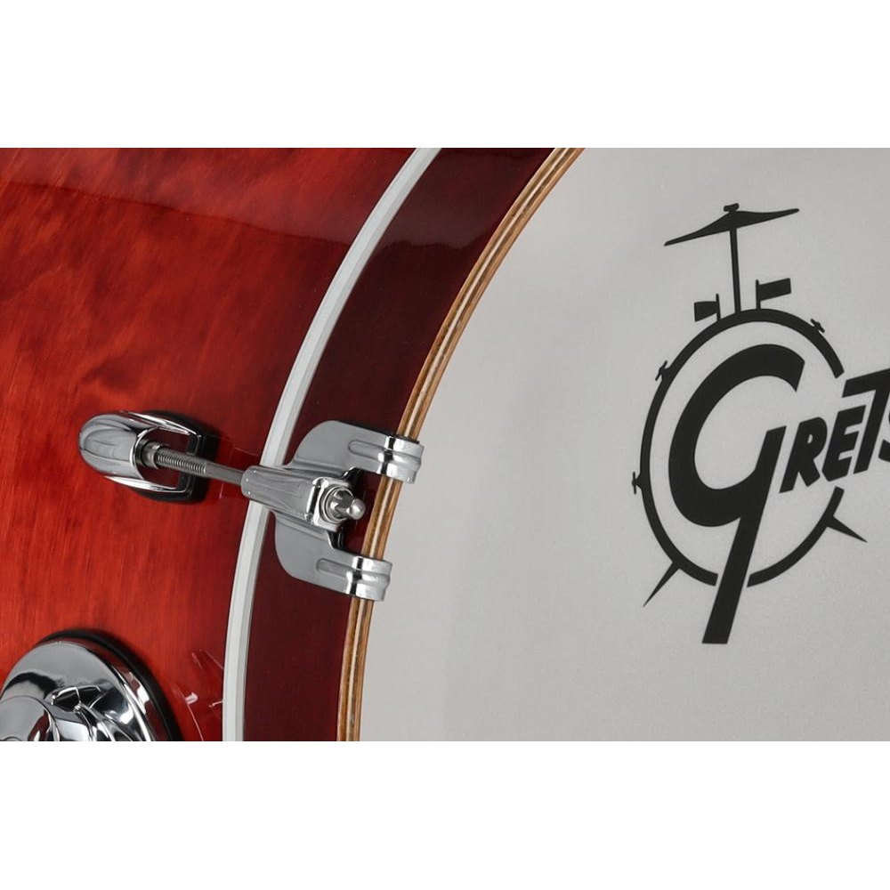 Gretsch Catalina Club CC2 Floor Tom 16x12 Gloss Crimson Burst - Drum Center Of Portsmouth
