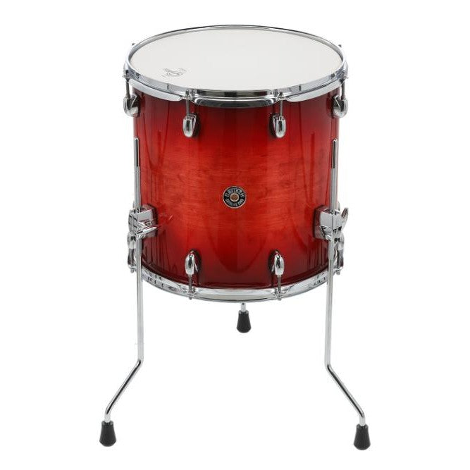 Gretsch Catalina Club CC2 Floor Tom 14x14 Gloss Crimson Burst - Drum Center Of Portsmouth