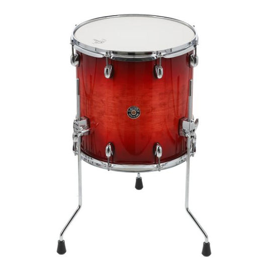 Gretsch Catalina Club CC2 Floor Tom 14x14 Gloss Crimson Burst - Drum Center Of Portsmouth