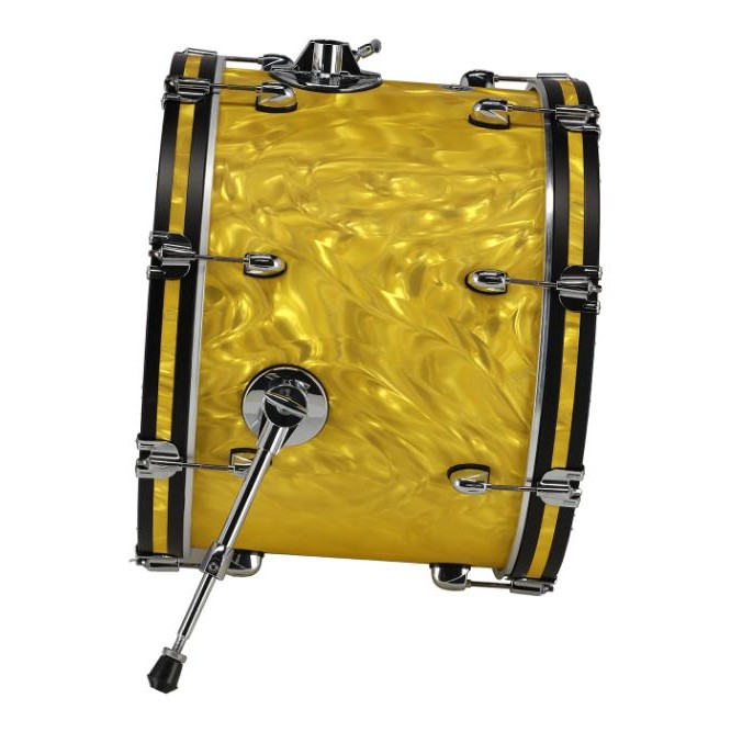 Gretsch Catalina Club CC2 Bass Drum 20x14 Yellow Satin Flame - Drum Center Of Portsmouth
