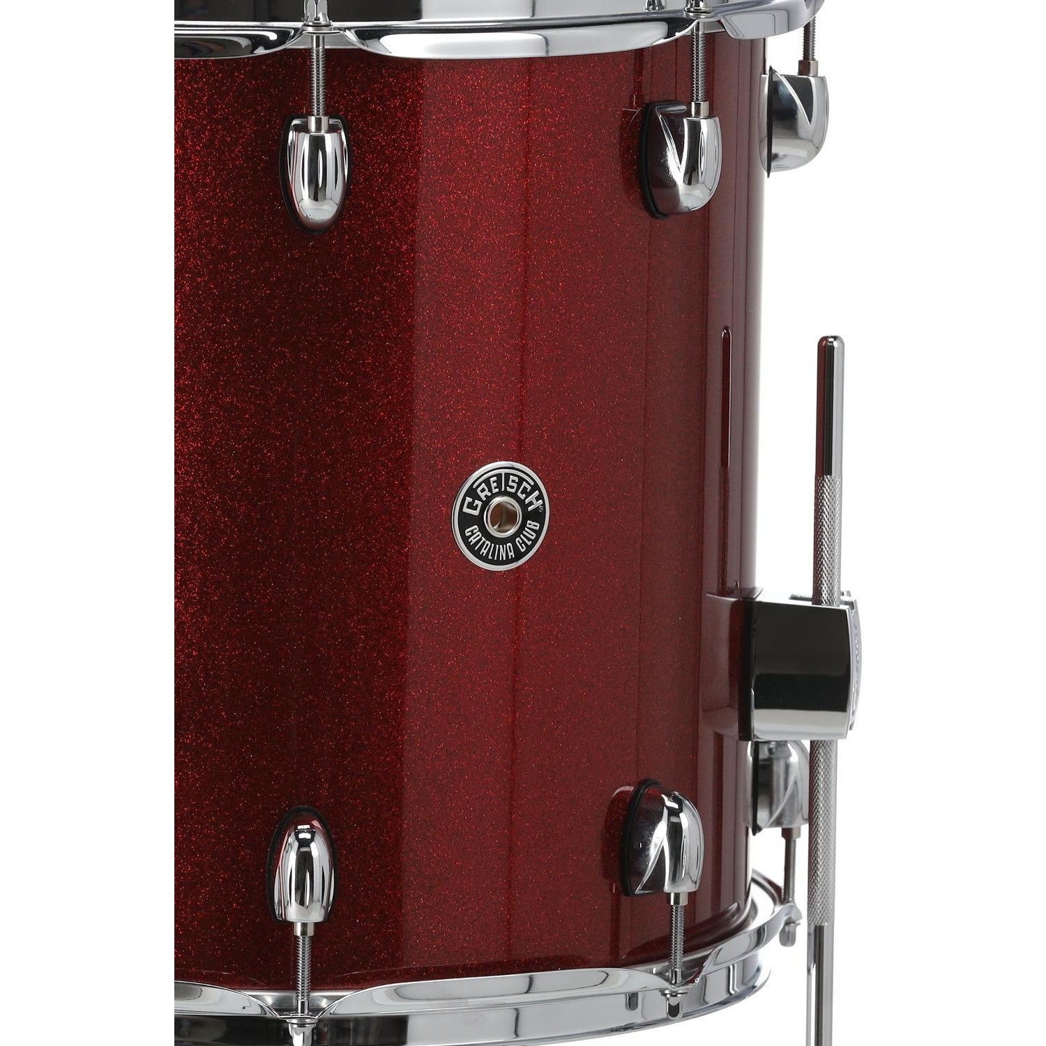 Gretsch Catalina Club CC2 Floor Tom 16x16 Dark Cherry Sparkle - Drum Center Of Portsmouth