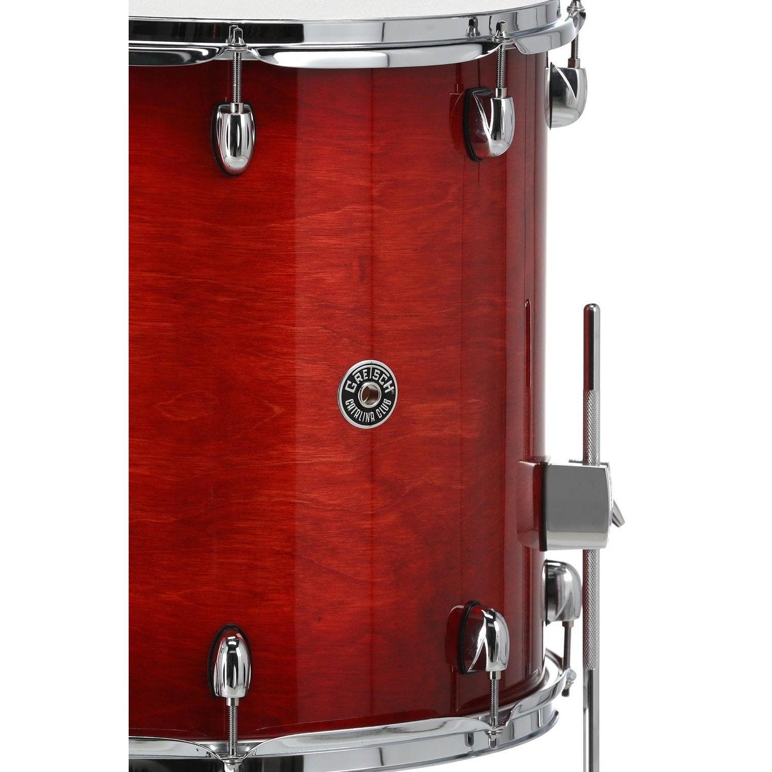 Gretsch Catalina Club CC2 Floor Tom 18x16 Gloss Crimson Burst - Drum Center Of Portsmouth