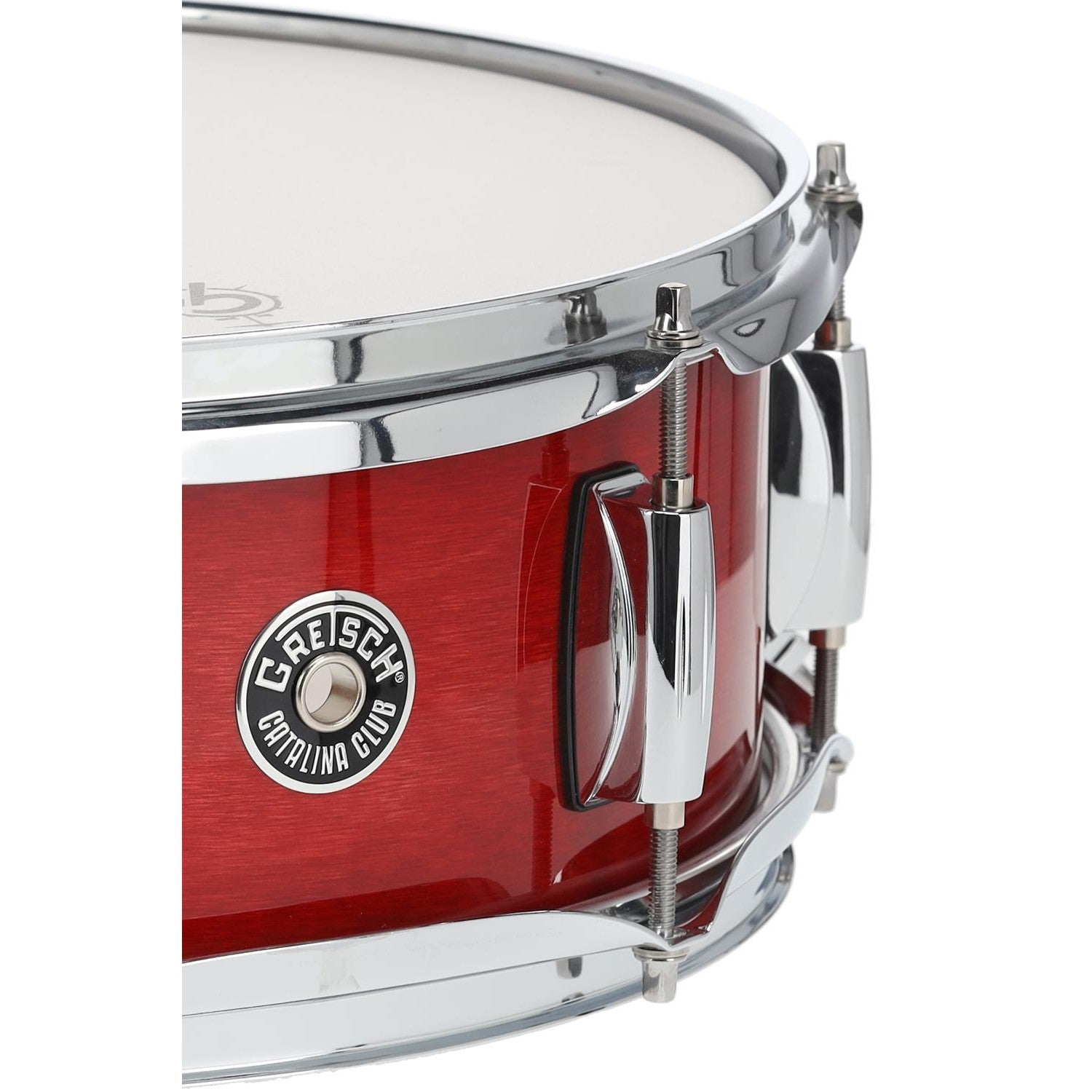 Gretsch Catalina Club CC2 Snare Drum 14x6.5 Gloss Crimson Burst - Drum Center Of Portsmouth