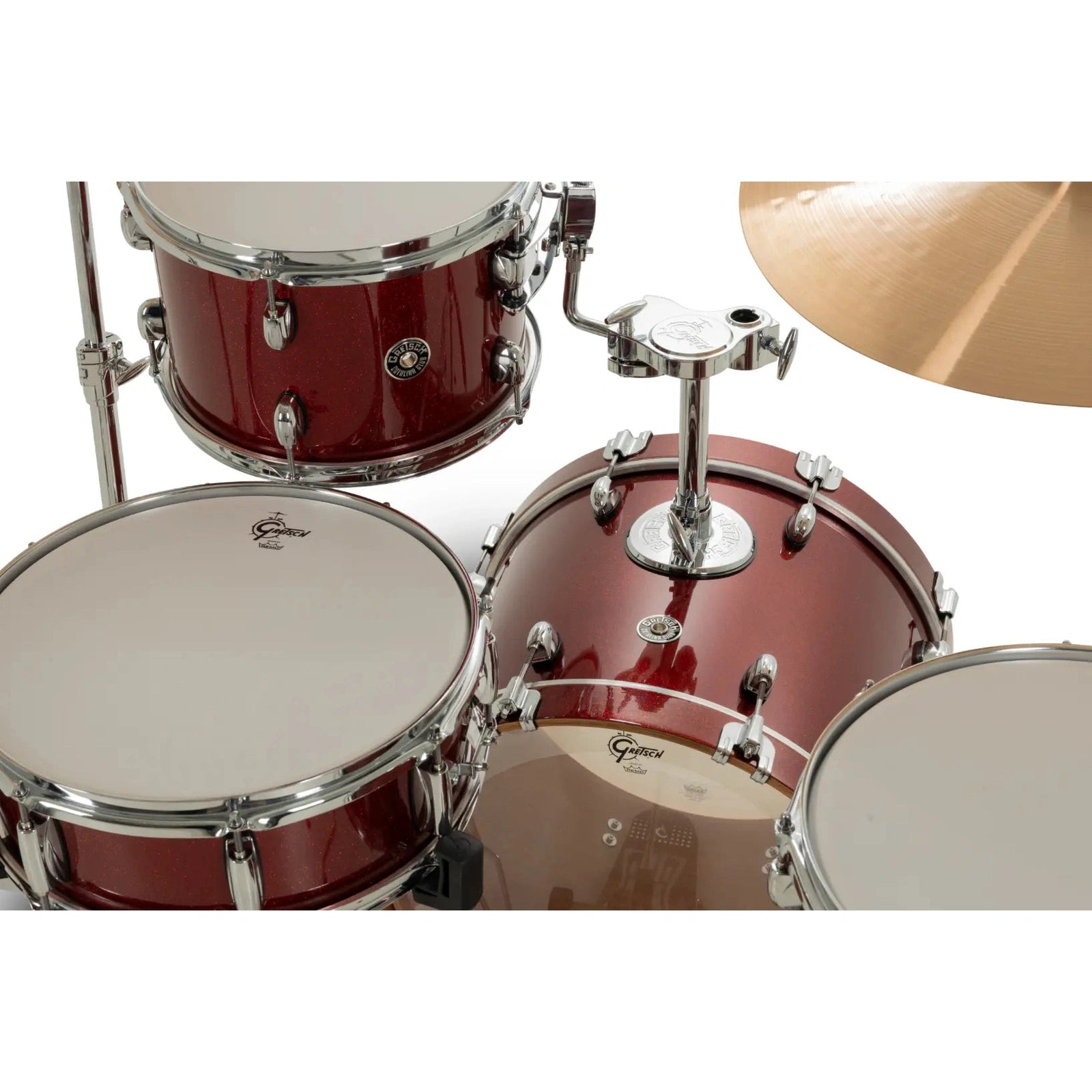 Gretsch Catalina Club 4pc Drum Set 18/12/14/14 Dark Cherry Sparkle - Drum Center Of Portsmouth