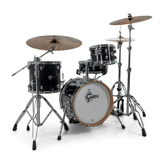 Gretsch Catalina Club CC2 Micro 4pc Drum Set 16/10/13/13 Piano Black