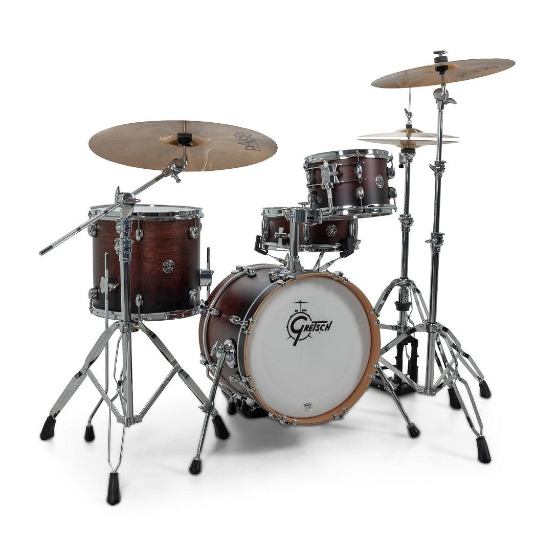Gretsch Catalina Club CC2 Micro 4pc Drum Set 16/10/13/13 Satin Antique Fade