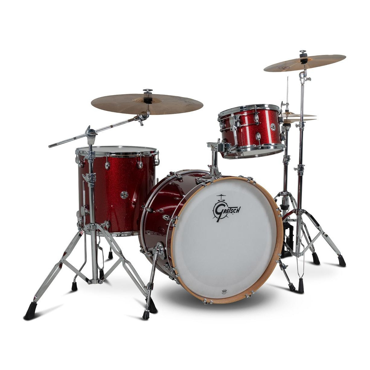 Gretsch Catalina Club CC2 3pc Drum Set 22/12/16 Dark Cherry Sparkle