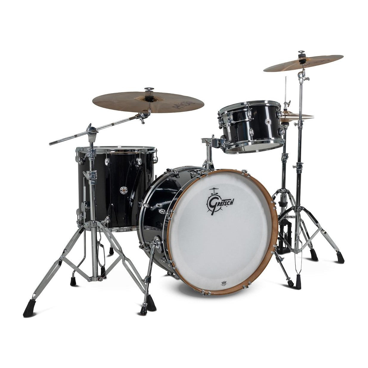 Gretsch Catalina Club CC2 3pc Drum Set 22/12/16 Piano Black