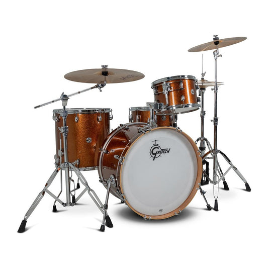 Gretsch Catalina Club CC2 4pc Drum Set 22/12/16/14 Bronze Sparkle