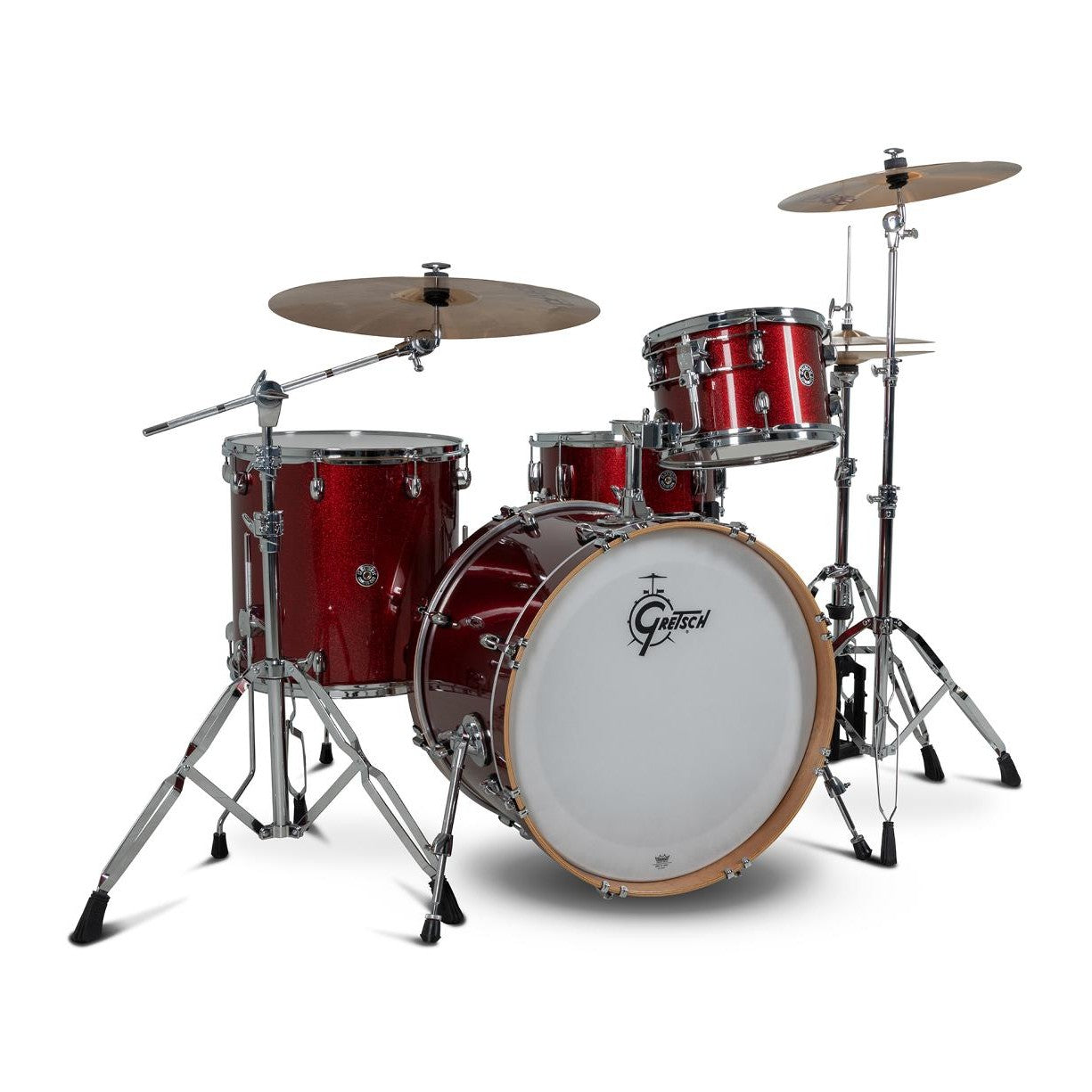 Gretsch Catalina Club CC2 4pc Drum Set 22/12/16/14 Dark Cherry Sparkle