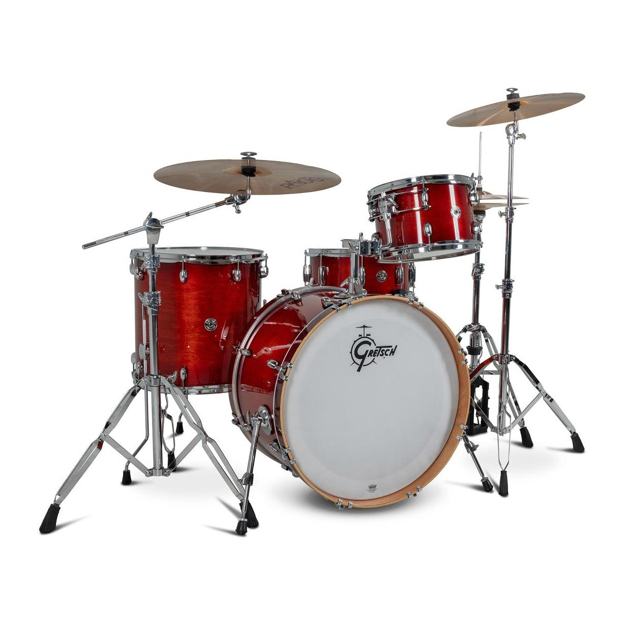 Gretsch Catalina Club CC2 4pc Drum Set 22/12/16/14 Gloss Crimson Burst