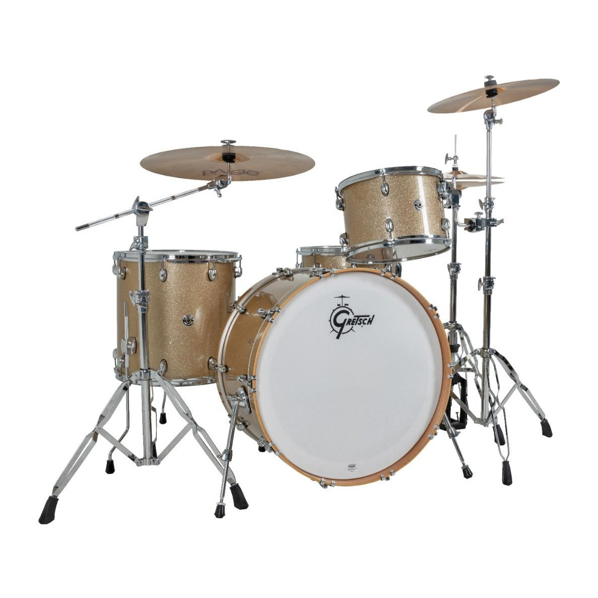 Gretsch Catalina Club CC2 4pc Drum Set 24/13/16/14 Sahara Sparkle - Drum Center Of Portsmouth