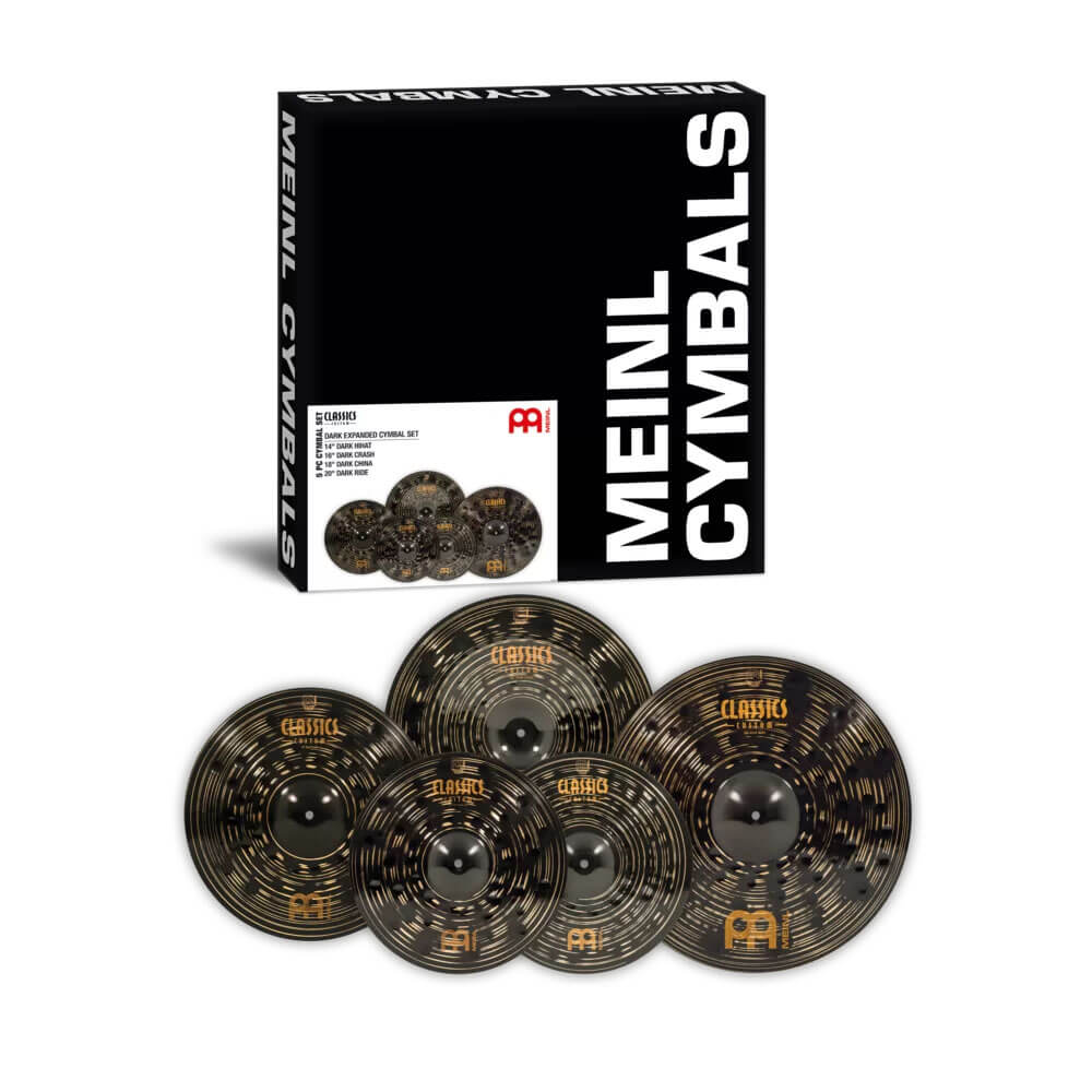 Meinl Classics Custom Dark Expanded Cymbal Set #1 - Drum Center Of Portsmouth