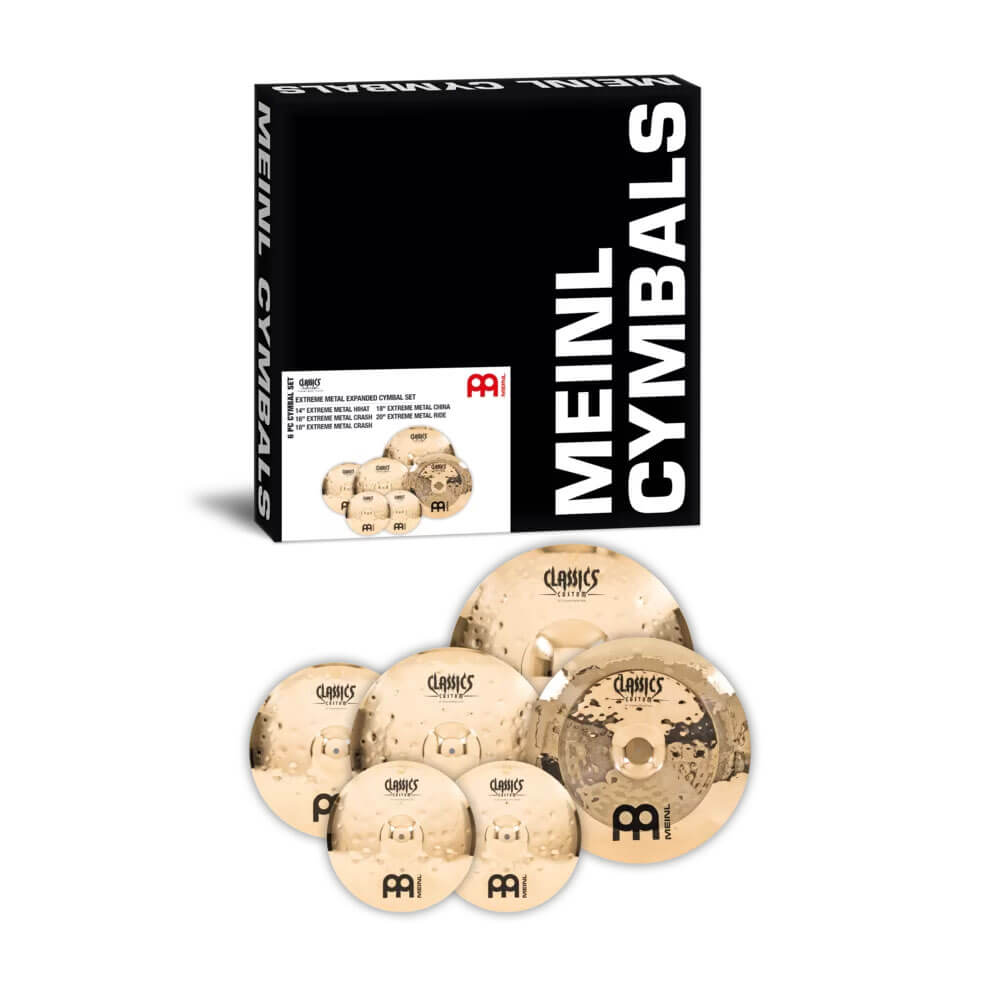 Meinl Classics Custom Extreme Metal Expanded Cymbal Set - Drum Center Of Portsmouth