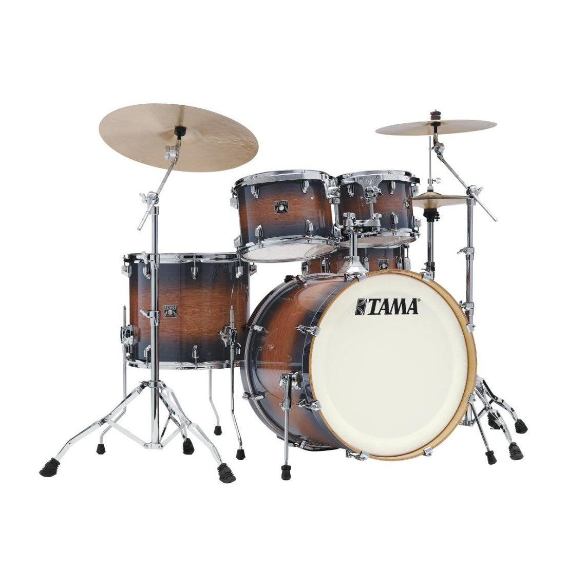 Tama Superstar Classic Maple 5pc Drum Set Indigo Bintangor Burst - Drum Center Of Portsmouth