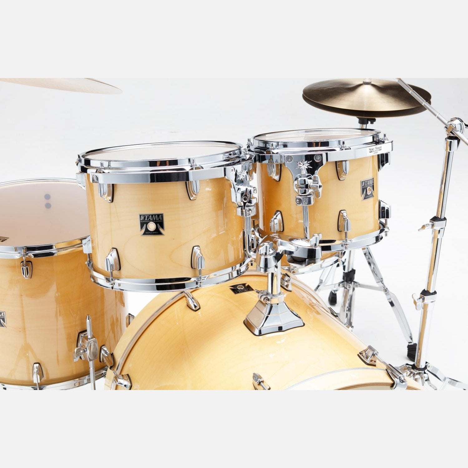 Tama Superstar Classic 5pc Drum Set w/22BD Gloss Natural Blonde - Drum Center of Portsmouth