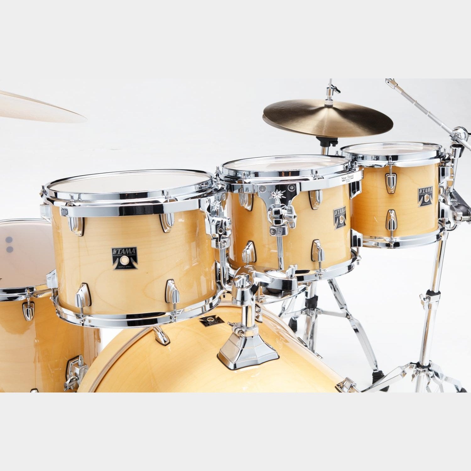 Tama Superstar Classic 7pc Drum Set w/22BD Gloss Natural Blonde - Drum Center of Portsmouth