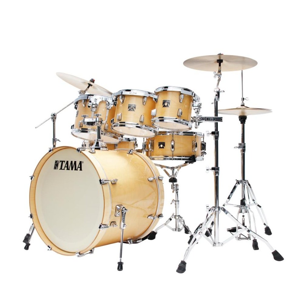 [EMBARGOED - ENABLE JANUARY 10] Tama Superstar Classic 7pc Drum Set w/22BD Gloss Natural Blonde - Drum Center Of Portsmouth