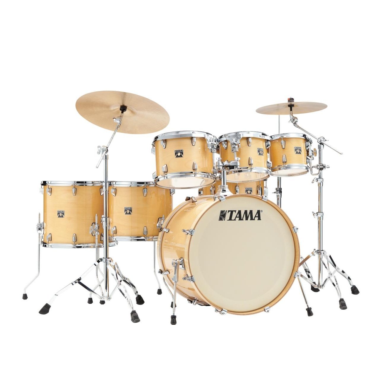 Tama Superstar Classic 7pc Drum Set w/22BD Gloss Natural Blonde - Drum Center Of Portsmouth