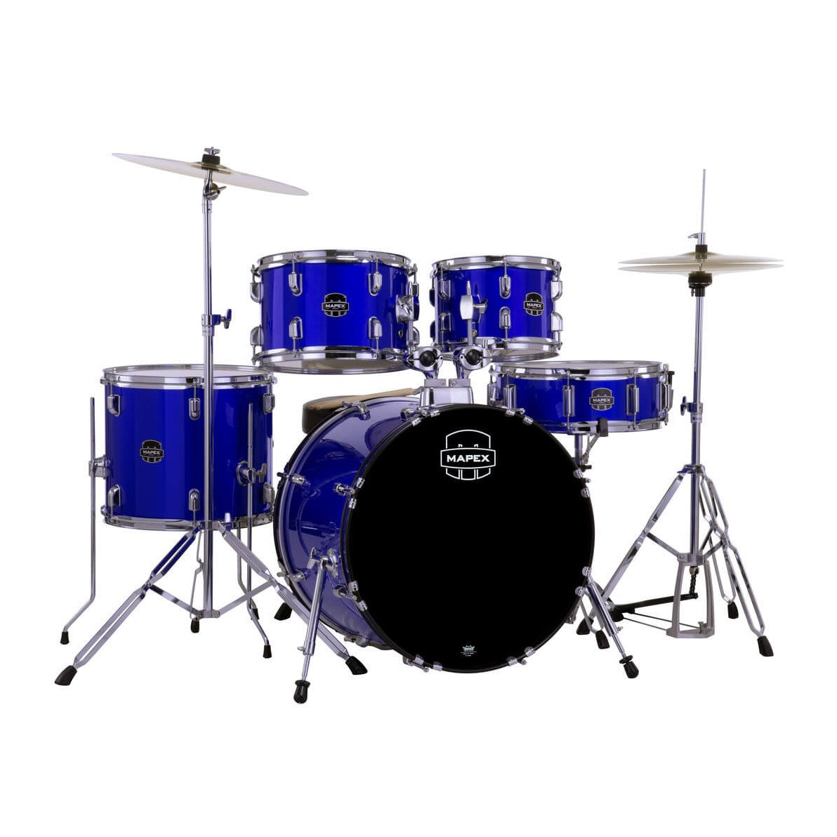 Mapex Comet 5pc Complete Drum Set Indigo Blue 20/10/12/14/14 - Drum Center Of Portsmouth