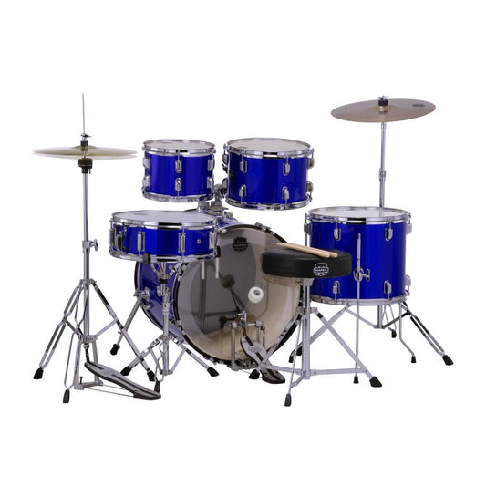 Mapex Comet 5pc Complete Drum Set Indigo Blue 20/10/12/14/14 - Drum Center Of Portsmouth