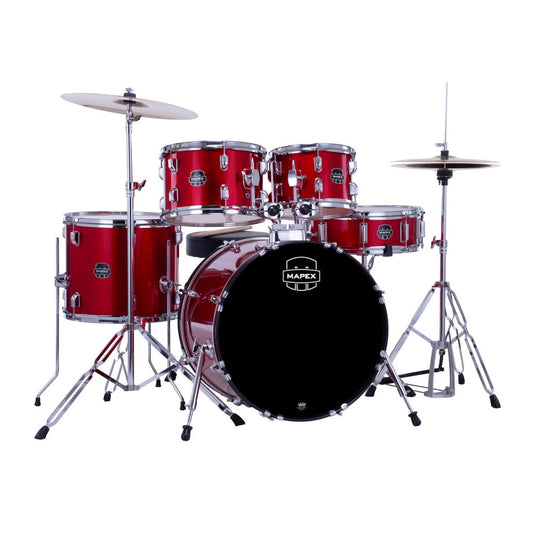 Mapex Comet 5pc Compete Drum Set Infra Red 20/10/12/14/14 - Drum Center Of Portsmouth