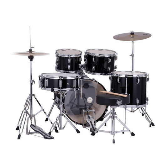 Mapex Comet 5pc Complete Drum Set Dark Black 18/10/12/14/14 - Drum Center Of Portsmouth