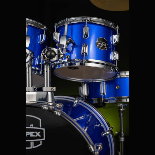 Mapex Comet 5pc Complete Drum Set Indigo Blue 18/10/12/14/14 - Drum Center Of Portsmouth