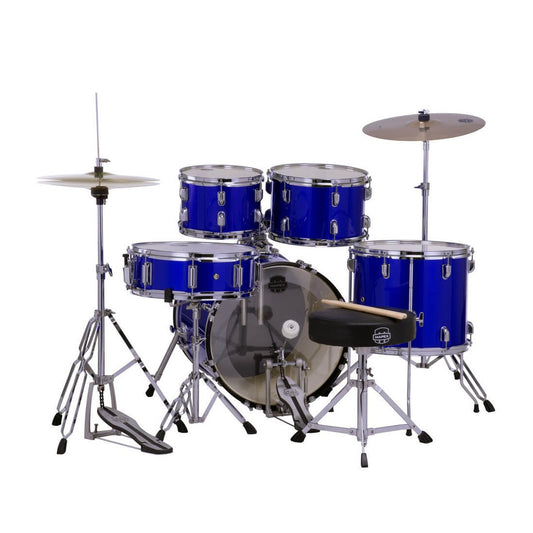 Mapex Comet 5pc Complete Drum Set Indigo Blue 18/10/12/14/14 - Drum Center Of Portsmouth