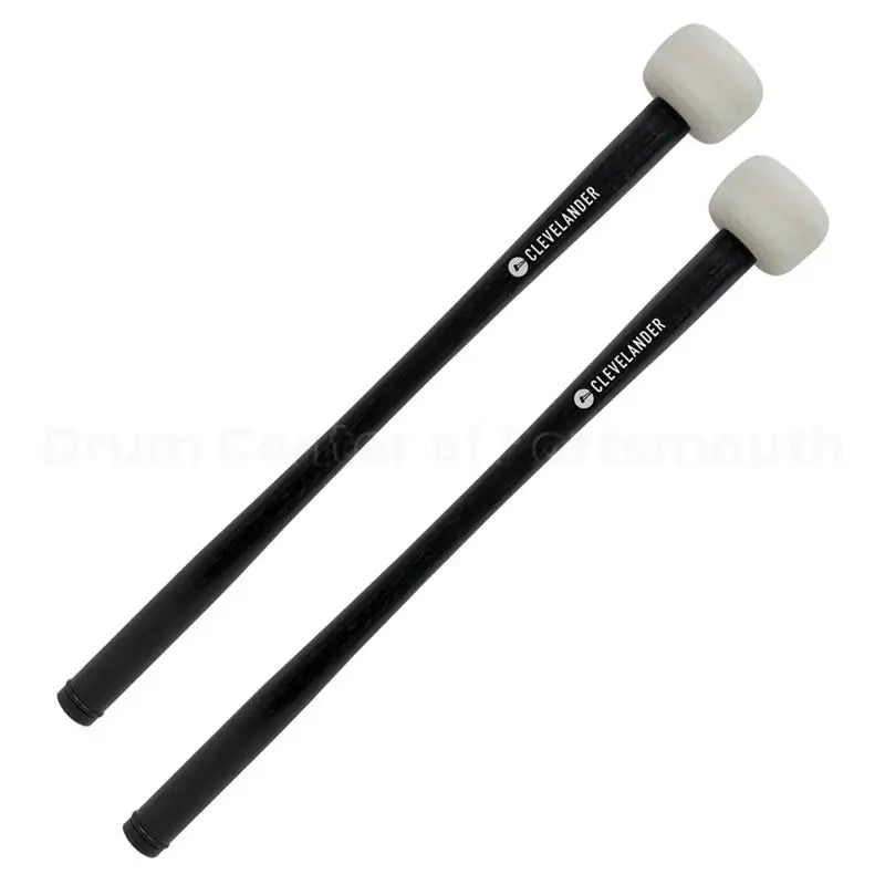 Marching Bass Drum Mallets, Hickory, Small