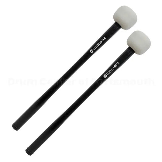 Marching Bass Drum Mallets, Hickory, Medium