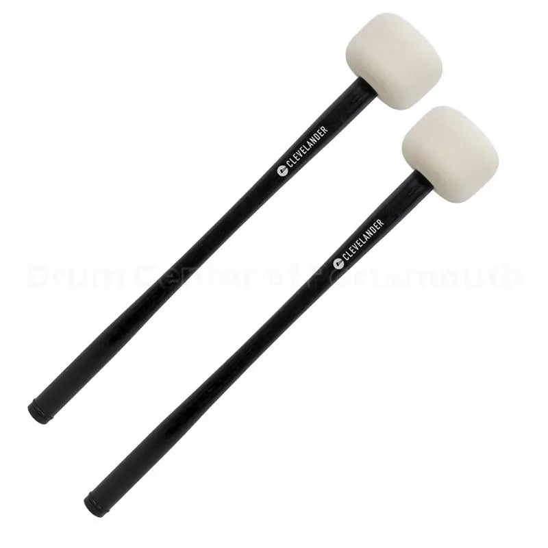 Marching Bass Drum Mallets, Hickory, Large