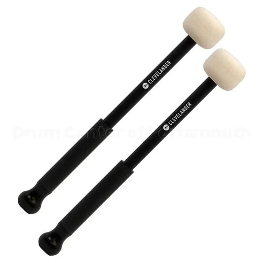 Marching Bass Drum Mallets, Aluminum, Medium