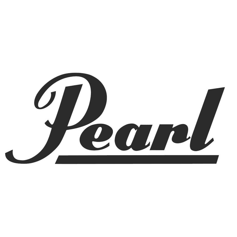 Pearl Logo Sticker Black, 5"x2" - Drum Center Of Portsmouth