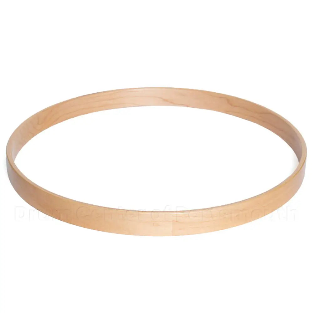 Cardinal Percussion Bass Drum Hoop 24" Natural Lacquer, 6-Ply 1.5" Wide - Drum Center Of Portsmouth