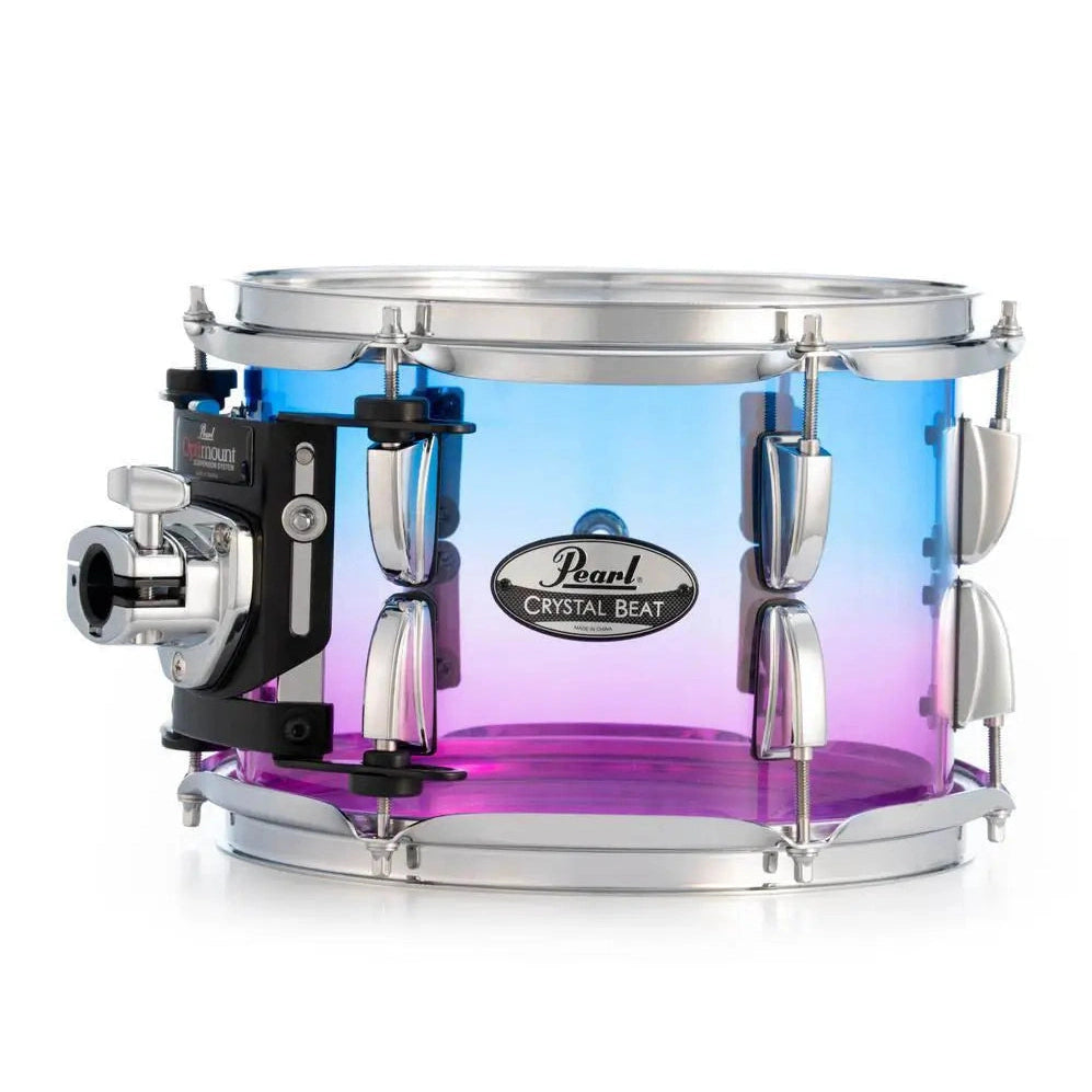 Pearl Crystal Beat Limited Edition 4pc Acrylic Drum Set Cotton Candy Fade - Drum Center Of Portsmouth
