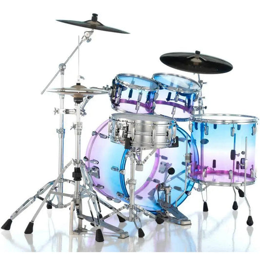 Pearl Crystal Beat Limited Edition 4pc Acrylic Drum Set Cotton Candy Fade - Drum Center Of Portsmouth