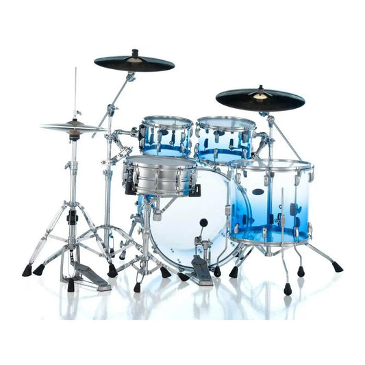 Pearl Crystal Beat Limited Edition 4pc Acrylic Drum Set Glacier Fade - Drum Center Of Portsmouth