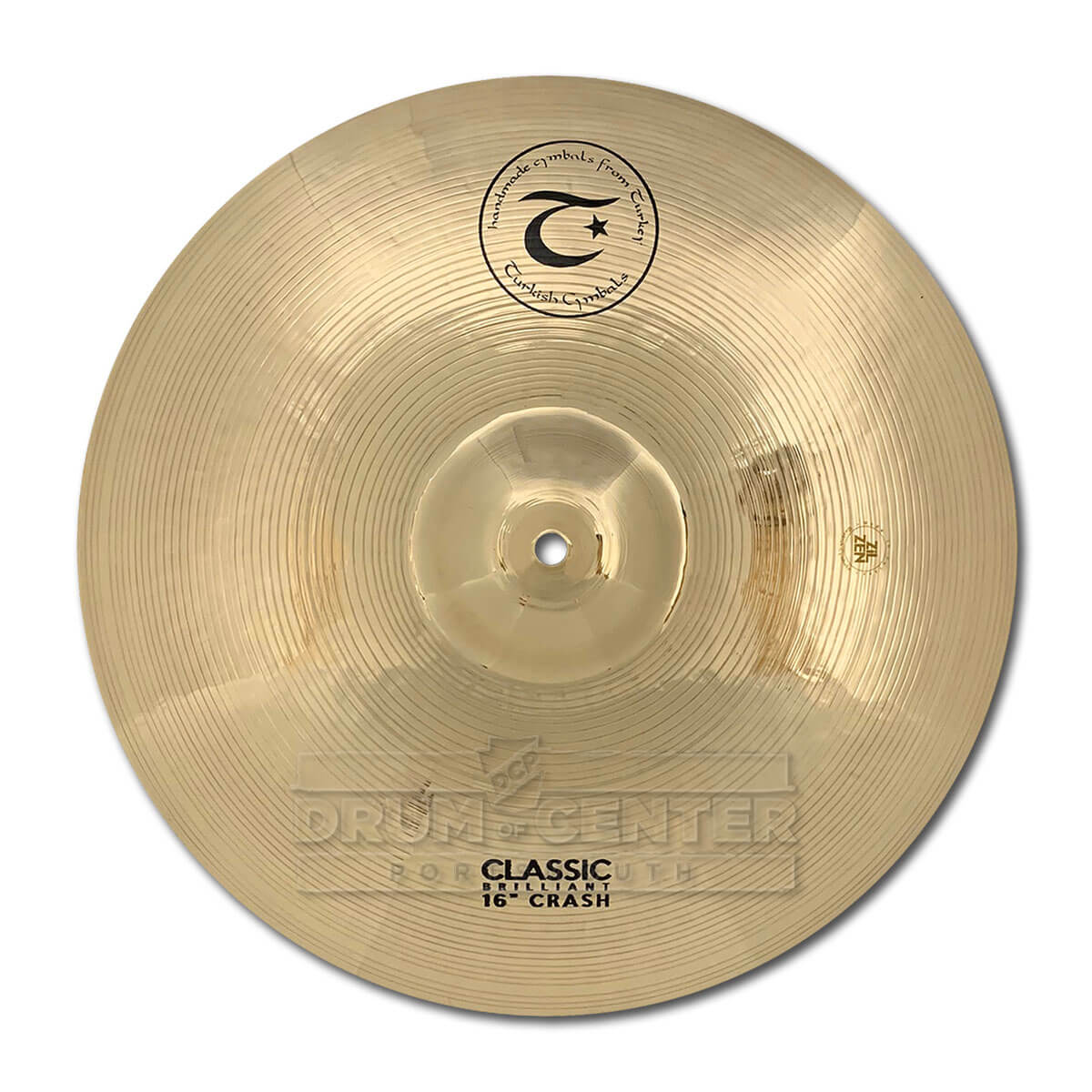 Turkish Classic Brilliant Crash Cymbal 16" - Drum Center Of Portsmouth