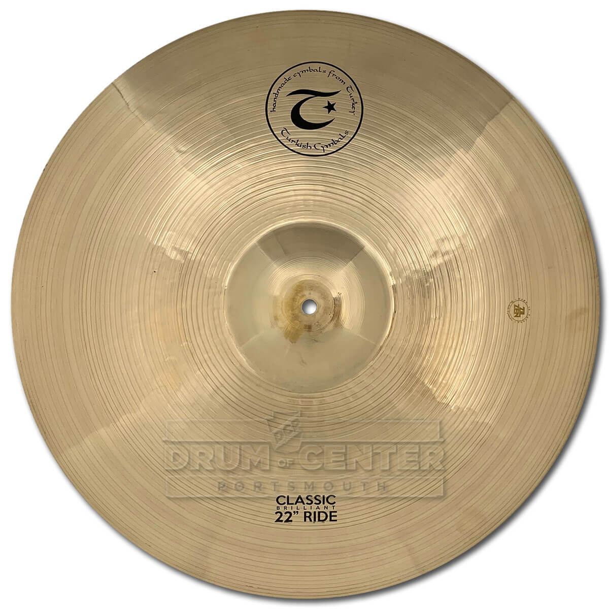 Turkish Classic Brilliant Ride Cymbal 22" - Drum Center Of Portsmouth