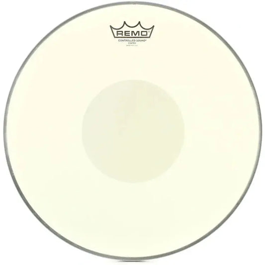 Remo Coated Controlled Sound 14" Drum Head : Clear Dot On Top - Drum Center Of Portsmouth