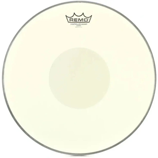 Remo Coated Controlled Sound 14" Drum Head : Clear Dot On Top - Drum Center Of Portsmouth