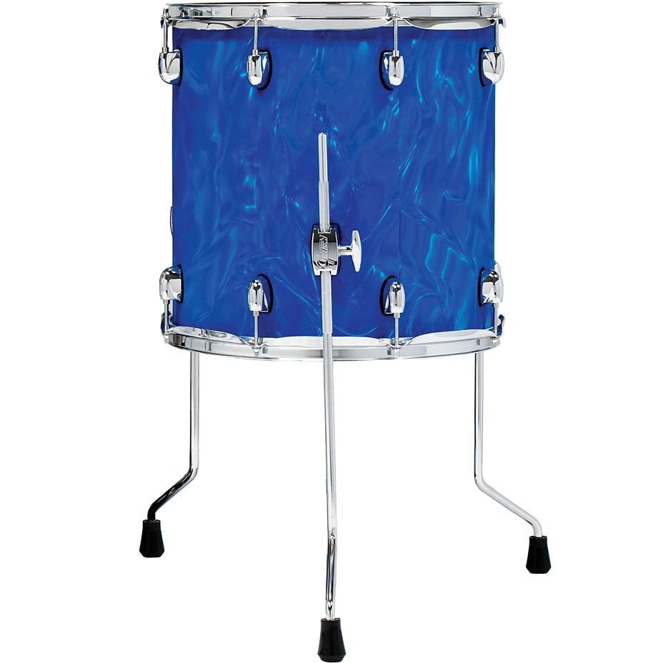 Gretsch Catalina Club Floor Tom 18x16 Blue Satin Flame - Drum Center Of Portsmouth