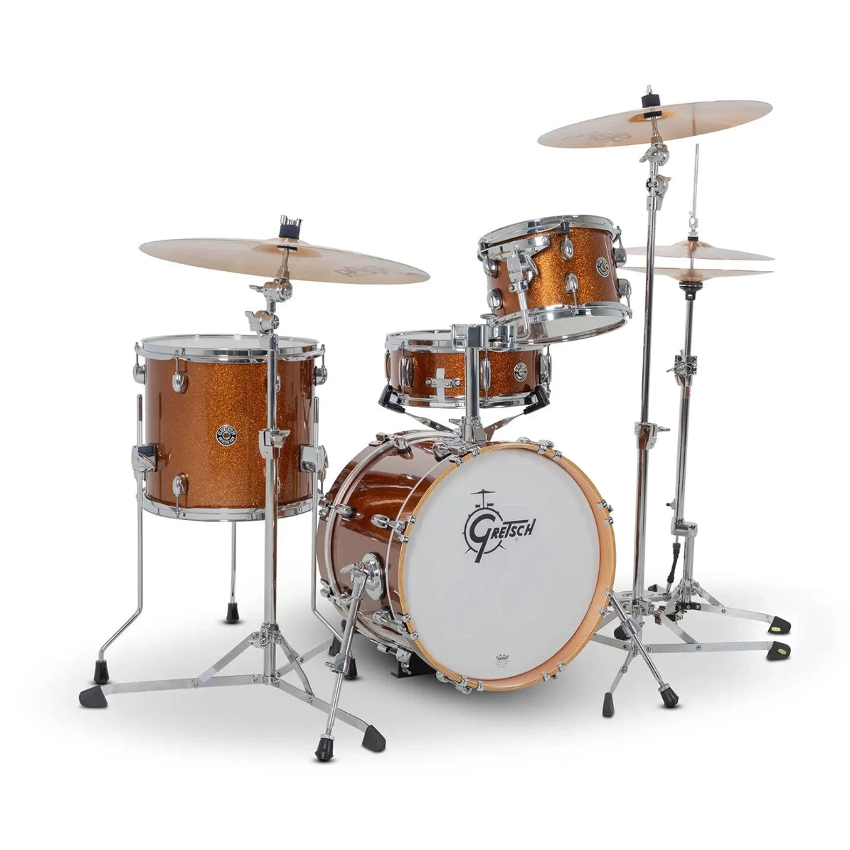 Gretsch Catalina Club Micro 4pc Drum Set Bronze Sparkle - Drum Center Of Portsmouth