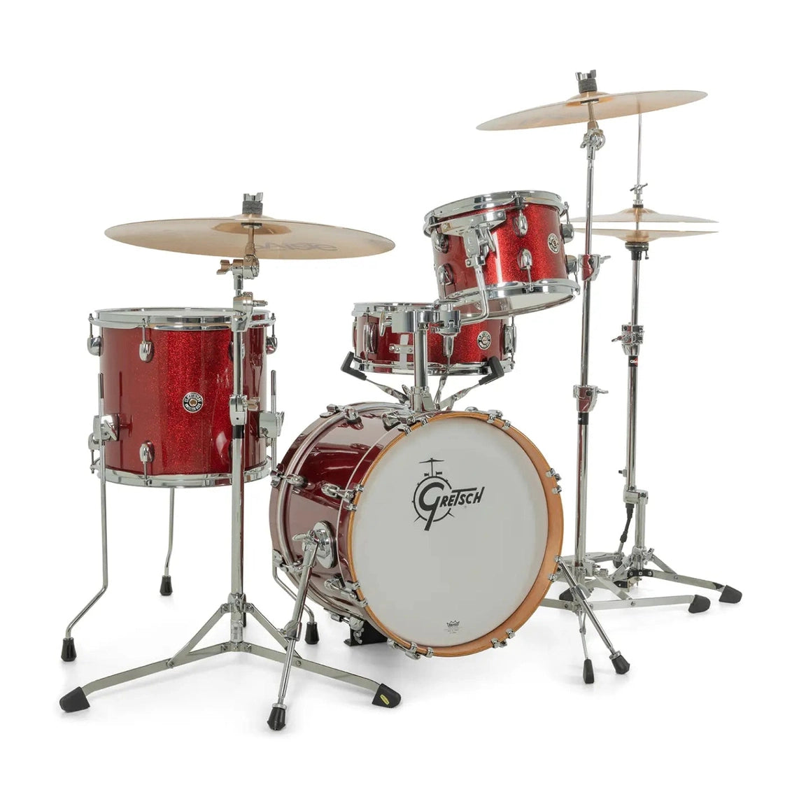 Gretsch Catalina Club Micro 4pc Drum Set Dark Cherry Sparkle - Drum Center Of Portsmouth